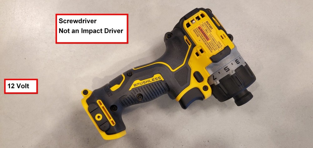 DeWALT DCF601B Xtreme 12V Max 1/4" Screwdriver. Bare 2024 Tool only.