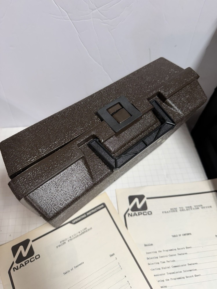 NAPCO PRO-410 PROGRAMMER PROGRAM TESTER VINTAGE PRO-410M
