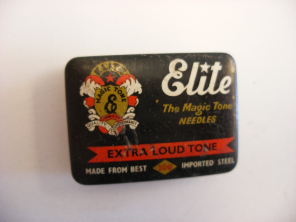 Phonograph Victrola Gramophone Needle - Elite - Empty