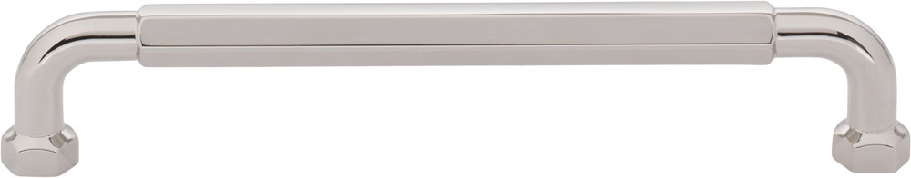 Top Knobs TK3203PN Dustin Pull 6 5/16" (c-c) - Polished Nickel