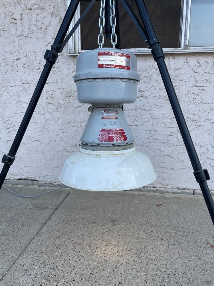 Appleton A-51 Explosion Proof Table Lamp conversion. ES bulb. 25+ available.