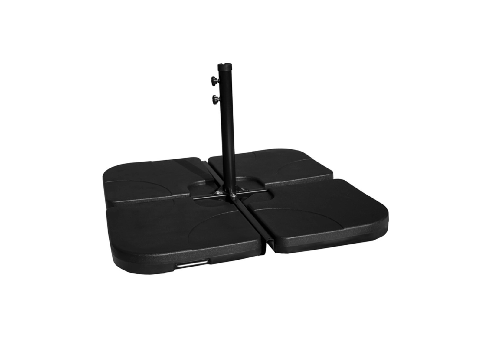 Westin Outdoor 4-Piece Umbrella Weights Heavy Duty Base Plates Water Sand Fill