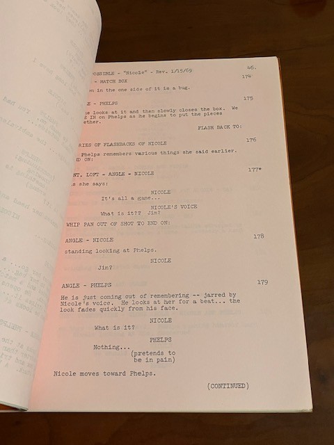 MISSION: IMPOSSIBLE TV Script Nicole (S3, Ep 22) FINAL DRAFT 01/14/69