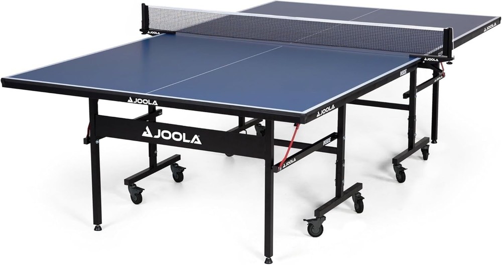 Tournament-Grade Indoor Ping Pong Table - Quick 10 Min Assembly - Foldable