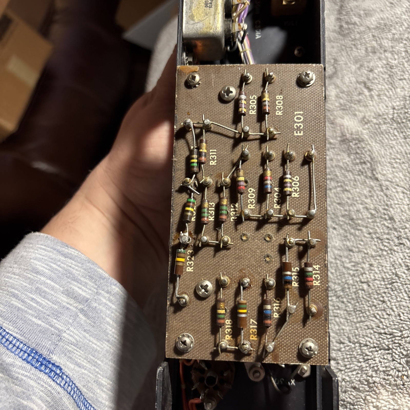 Vintage military radio frequency RF monitor As Is