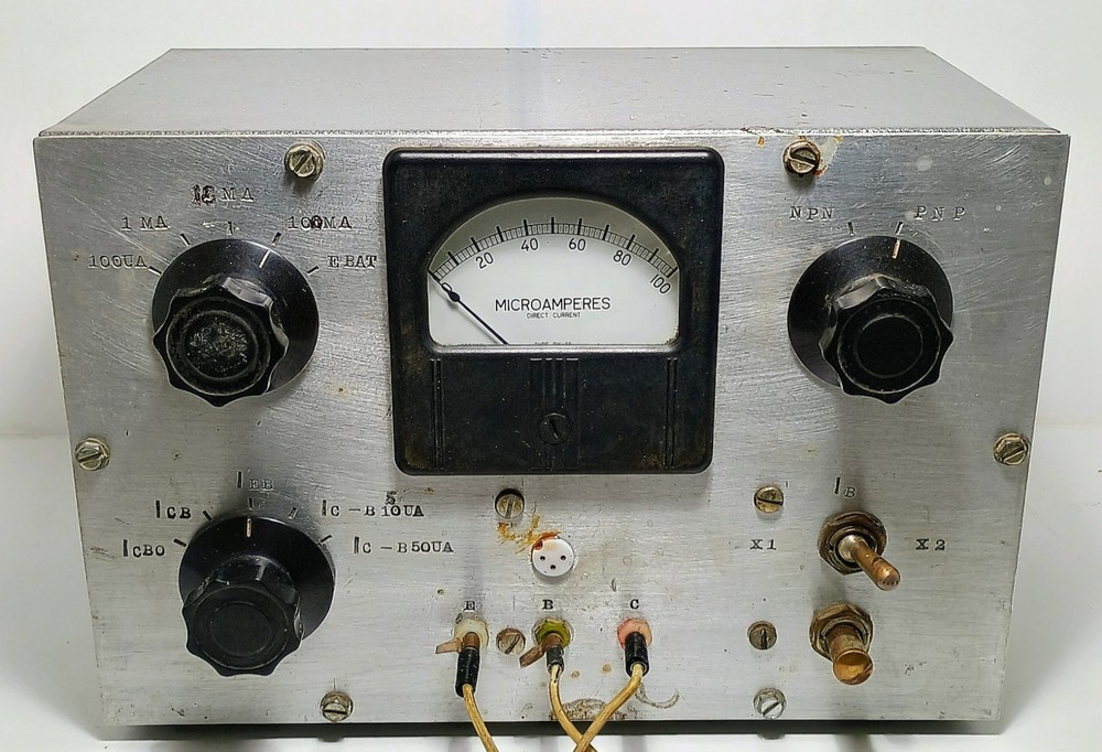 Vintage Tester Test Meter Transmitter Output Analyzer Tube Transistor