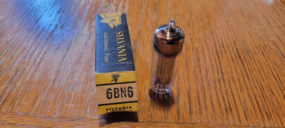 Sylvania NOS 6BN6 Vacuum Tube Tested