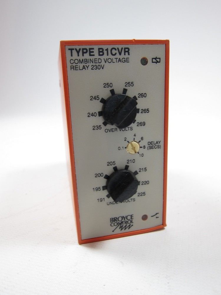 New Broyce Control B1CVR Combined Voltage Relay
