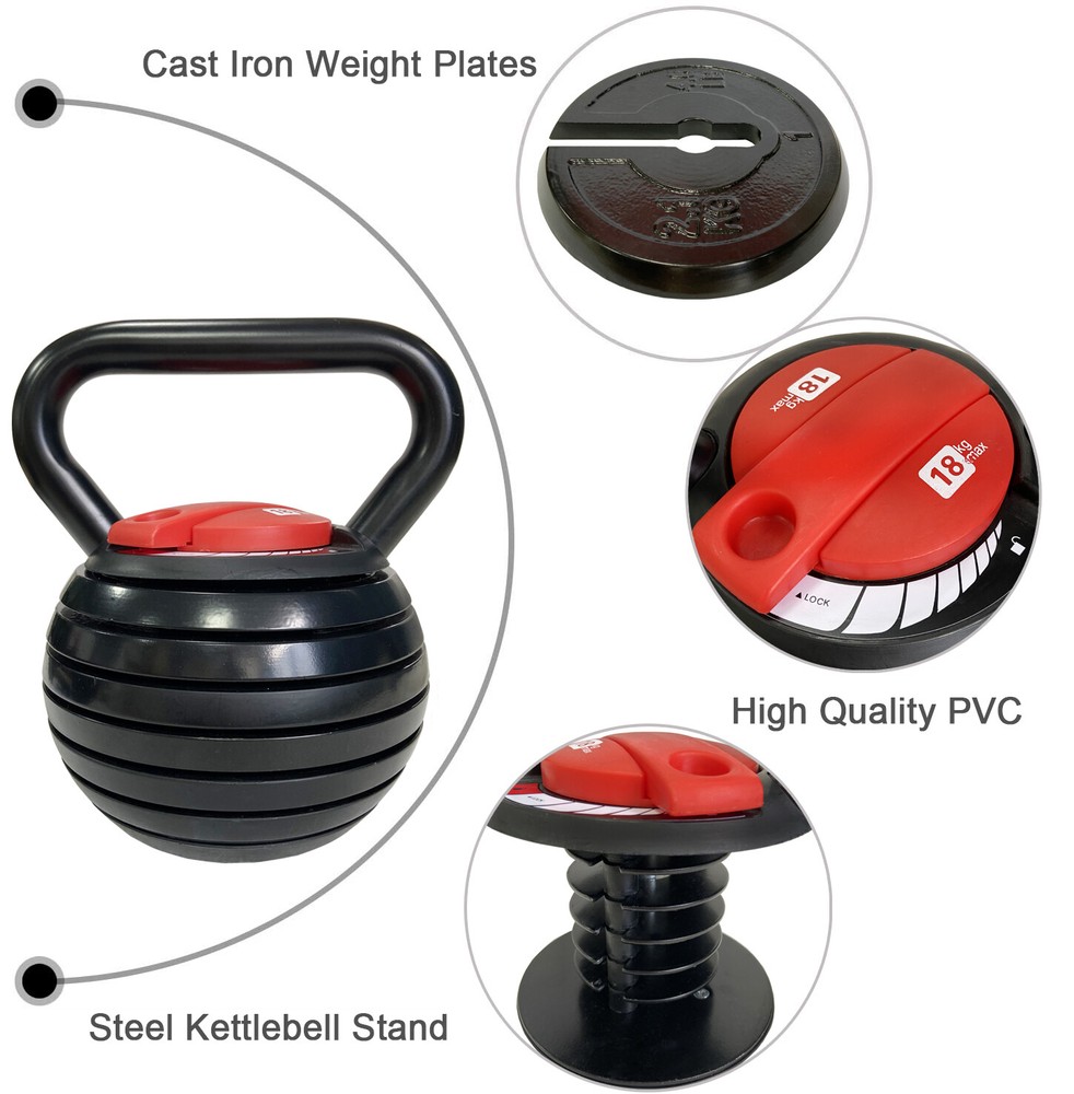 5-20lb Adjustable Kettlebell