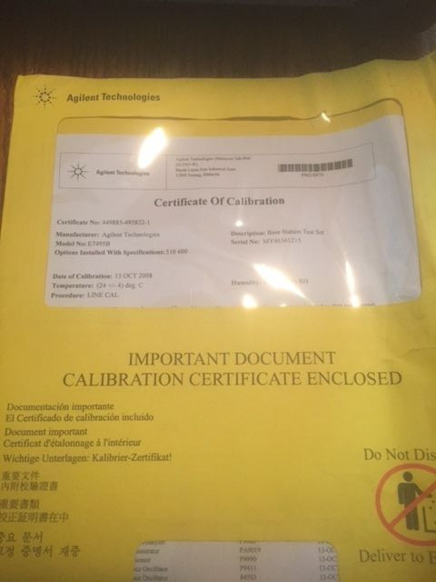 Agilent E7495B Base-station (NEW)