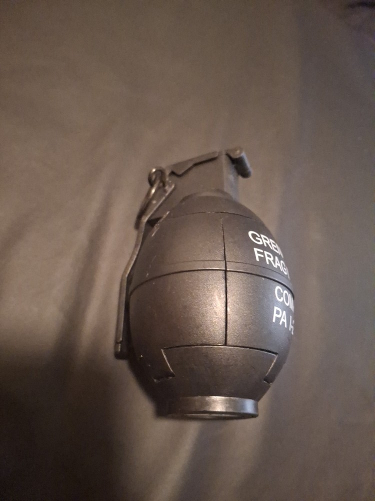 Black Airsoft Hand Grenade