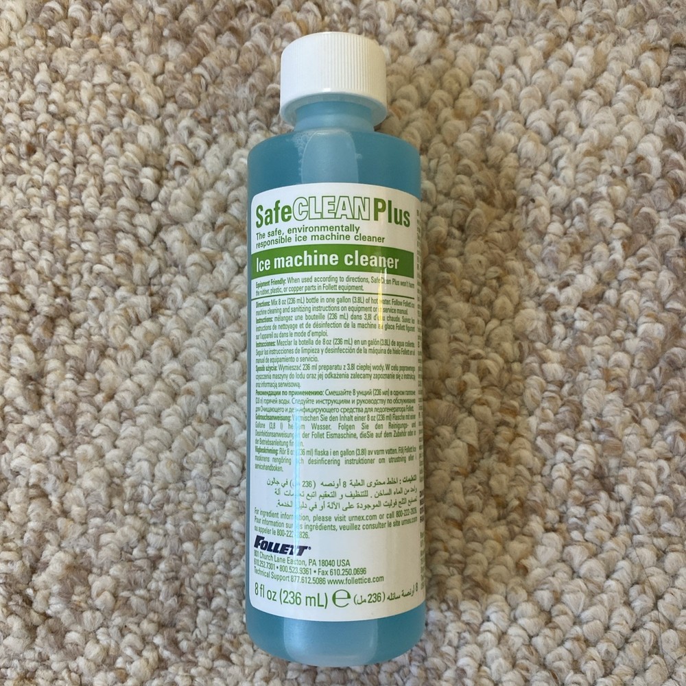 Follett Ice Machine Cleaner Liquid 8 oz Bottle