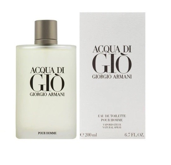 ACQUA DI GIO BY GIORGIO ARMANI 6.7 OZ Eau De Toilette Spray New & Sealed