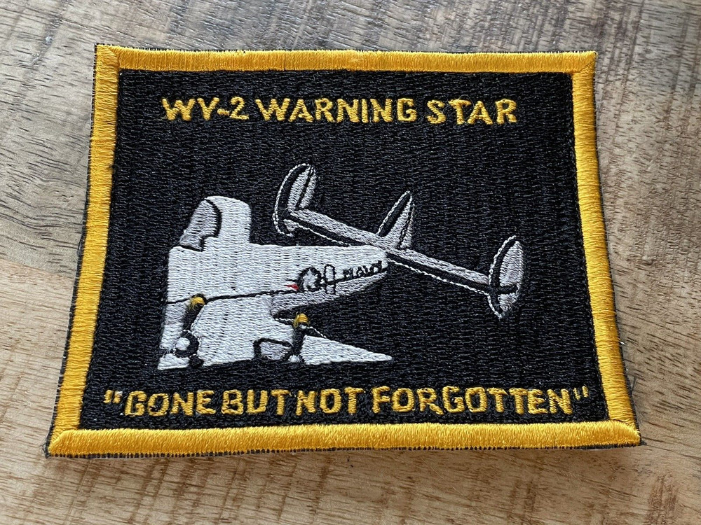 Authentic Vintage U.S. Navy WV-2 Warning Star Squadron Patch Lockheed EC-121T