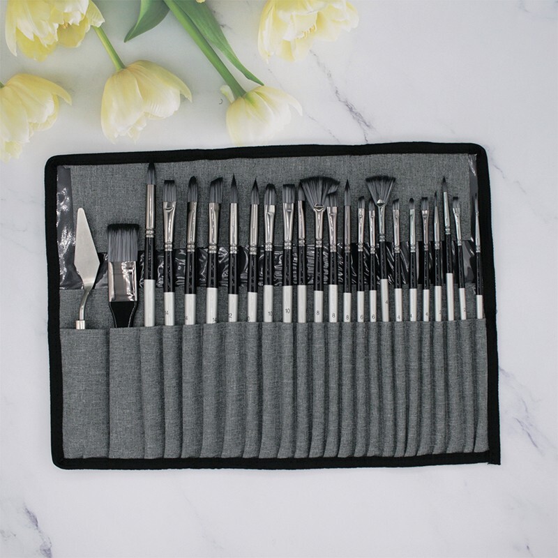 24pcs Expert Series Paint Brush Set