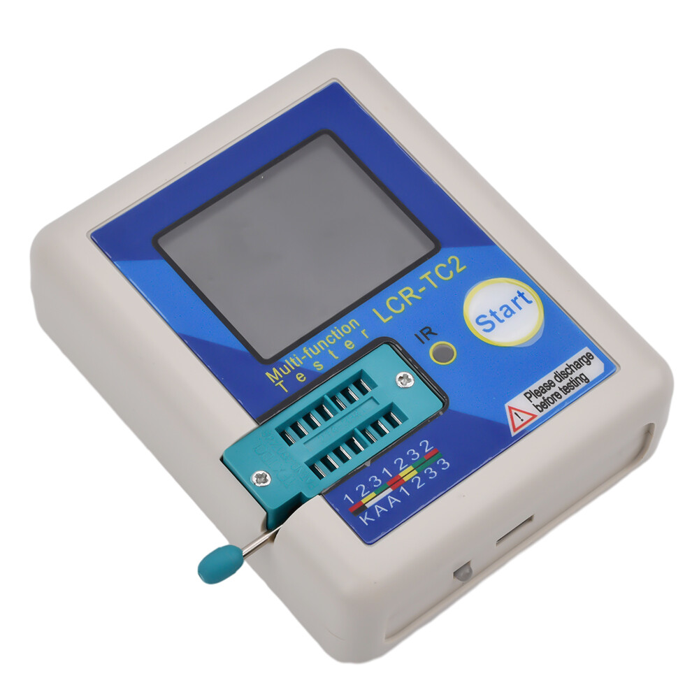 LCR-TC2 Transistor Tester High-precision Upgraded Version V2.3E W/ Cable Kit US