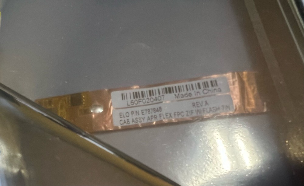 ELO 15" Touchsystems Touch Screen Glass Panel and Digitizer E06561 - E787848