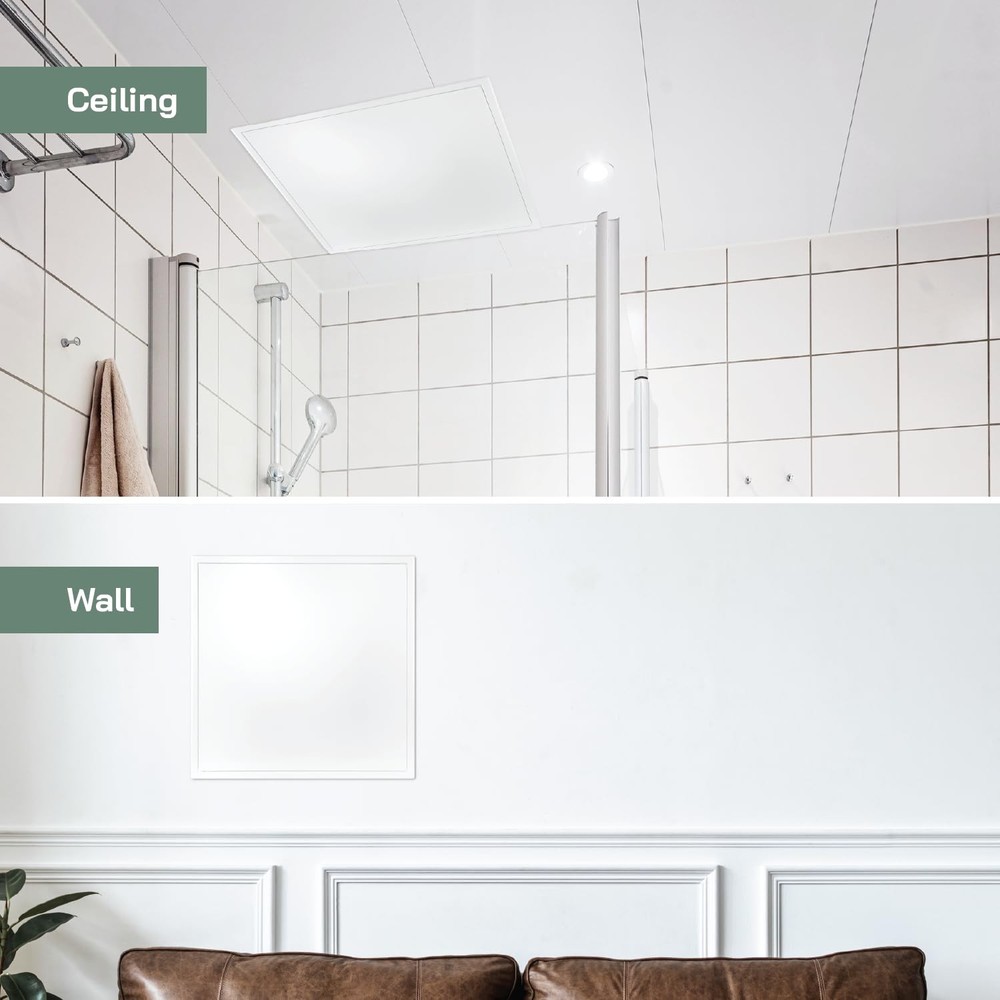 24'' x 24'' Inch White Metal Access Panel with Click Function - Easy Access D...