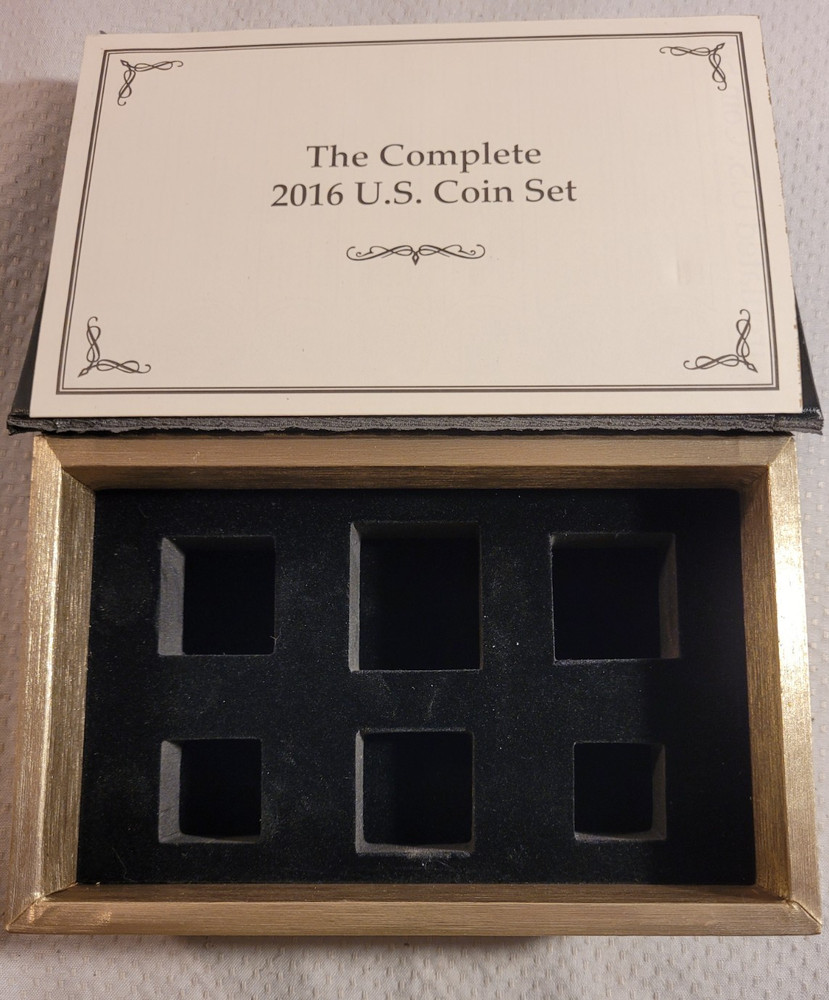EMPTY PRESENTATION BOX for 2014 2015 & 2016 Mint Coin Sets