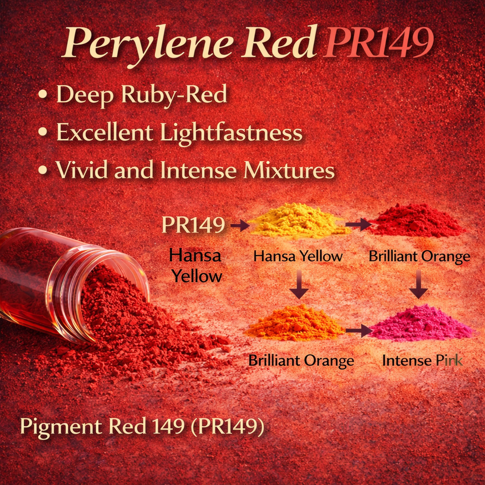Perylene Red Pigment 4.5 fl oz
