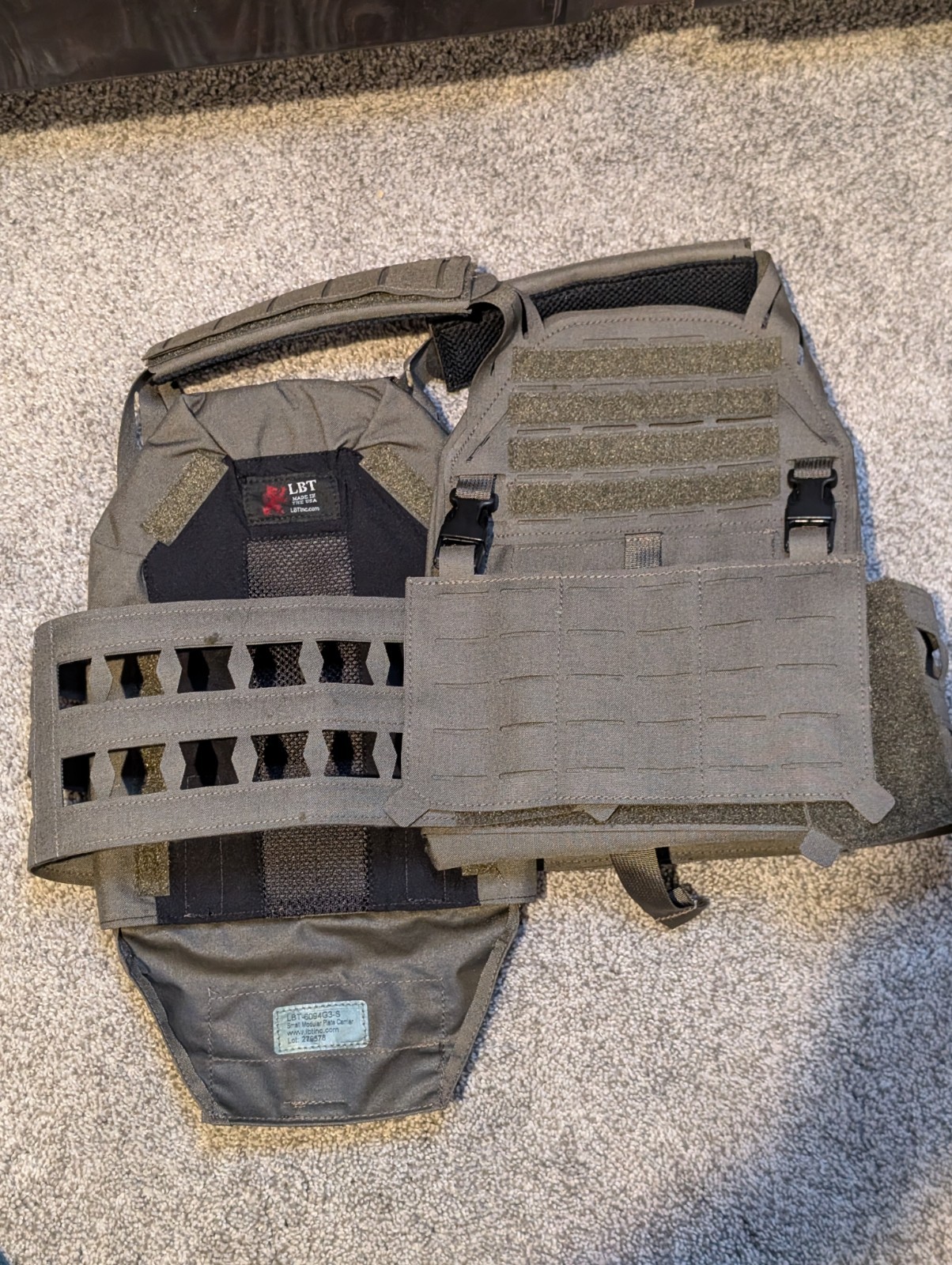 LBT London Bridge Trading 6094 G3 Small SAPI Mas Grey