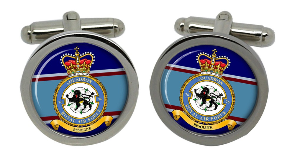 76 Squadron, RAF Cufflinks in Box