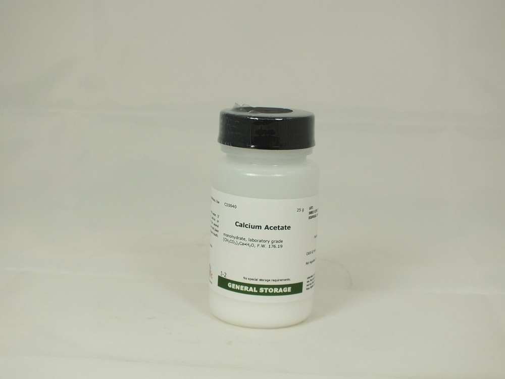Calcium Acetate, laboratory grade, 25 g