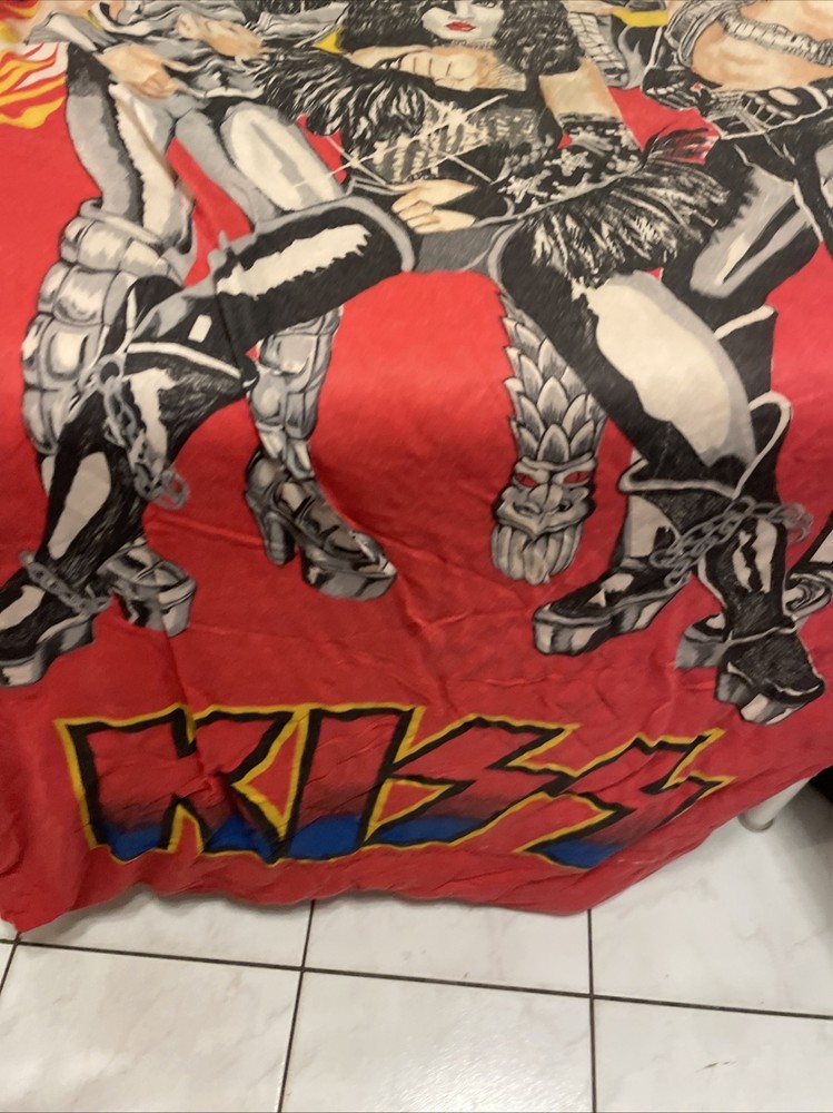 Kiss-Kiss 1978 AUCOIN VINTAGE ORIGINAL Sleeping Bag 👀
