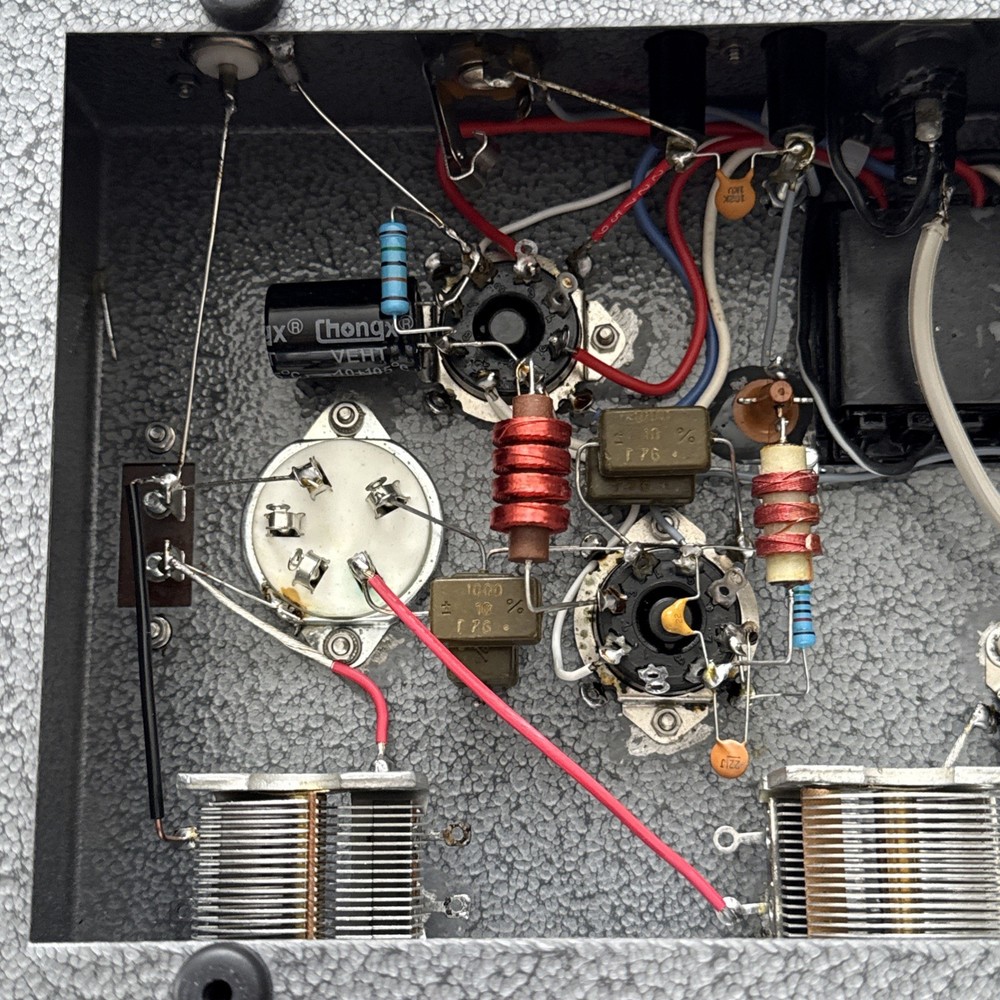 AMECO® AC-1 CW transmitter-FINISHED REPLICA for 40m RED Knobs