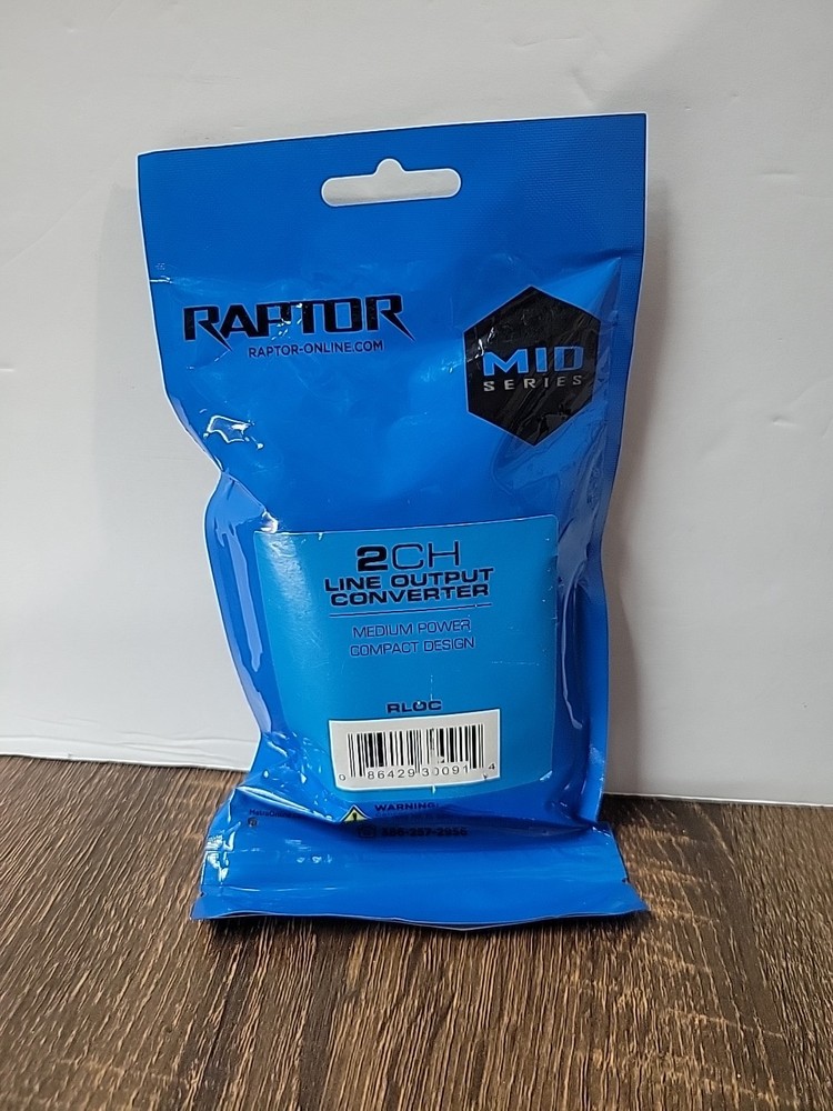 Raptor 2 channel line output converter