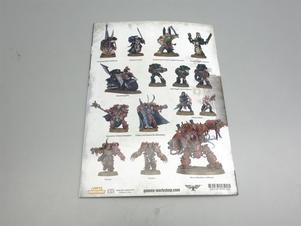 Warhammer 40K: Dark Vengeance Read This First Rulebook