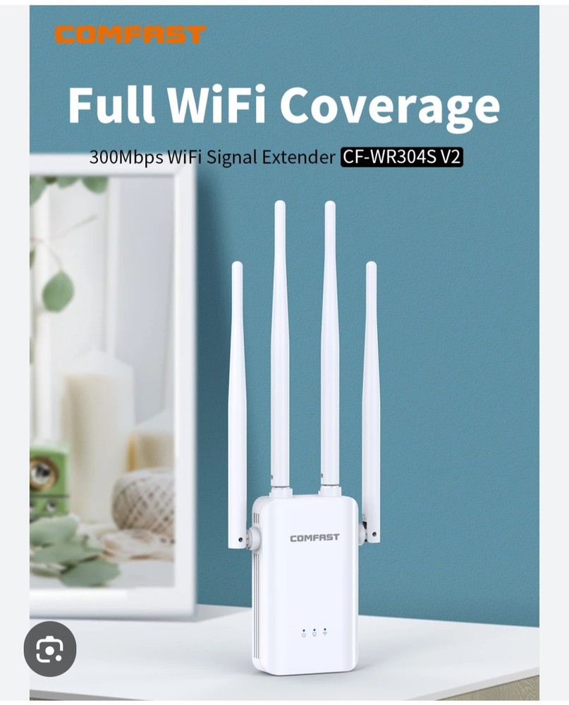 Wi-Fi extender model CF – WR3045 White