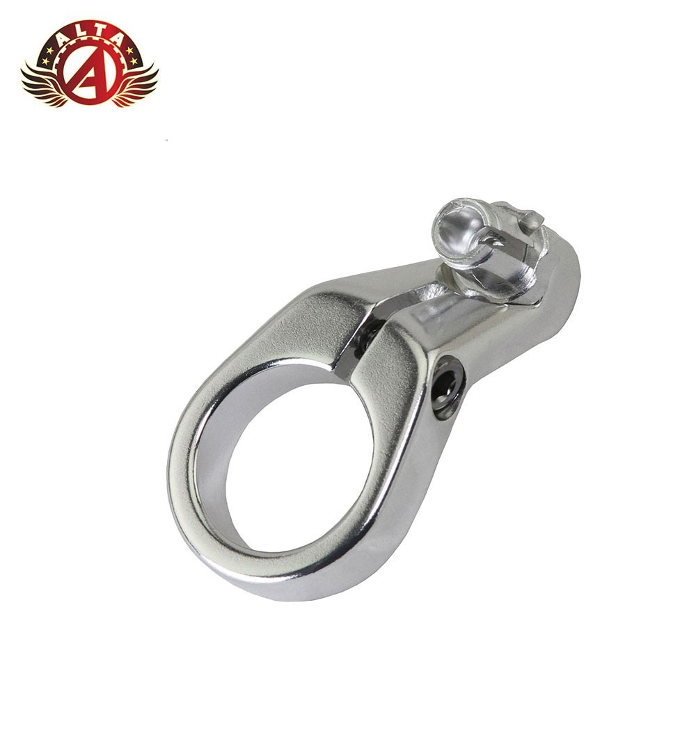 ALTA Alloy 1" Threaded Bicycle Front Brake Cable Hanger Silver w/Barrel Adjuster