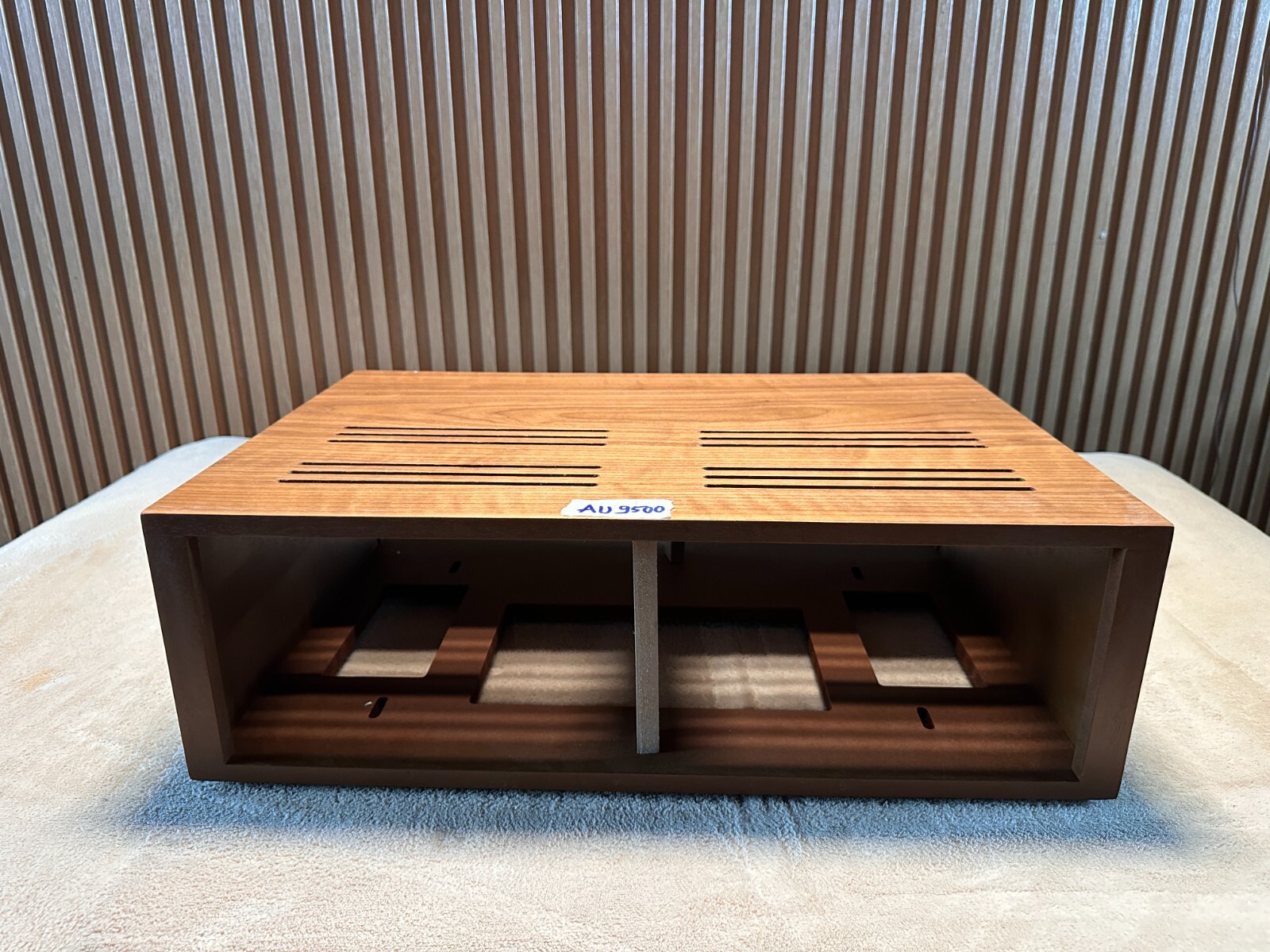 Wood Case for Sansui AU9500 Stereo Integrated Amplifier- 1Year WRT-Fast shipping