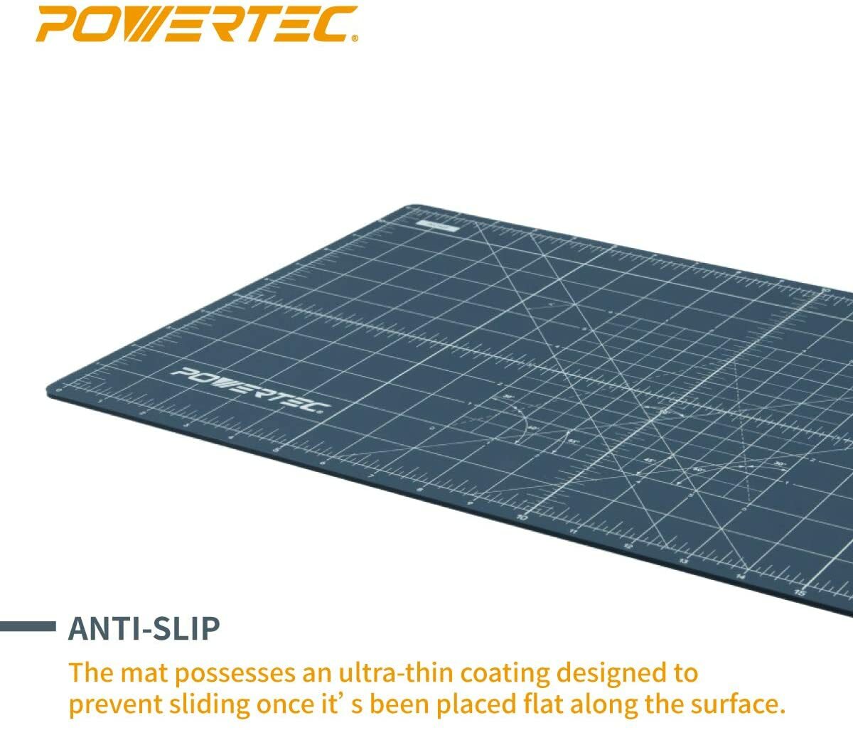 POWERTEC Cutting Mat 12" x 18" x 3 mm Triple Layered (61001)