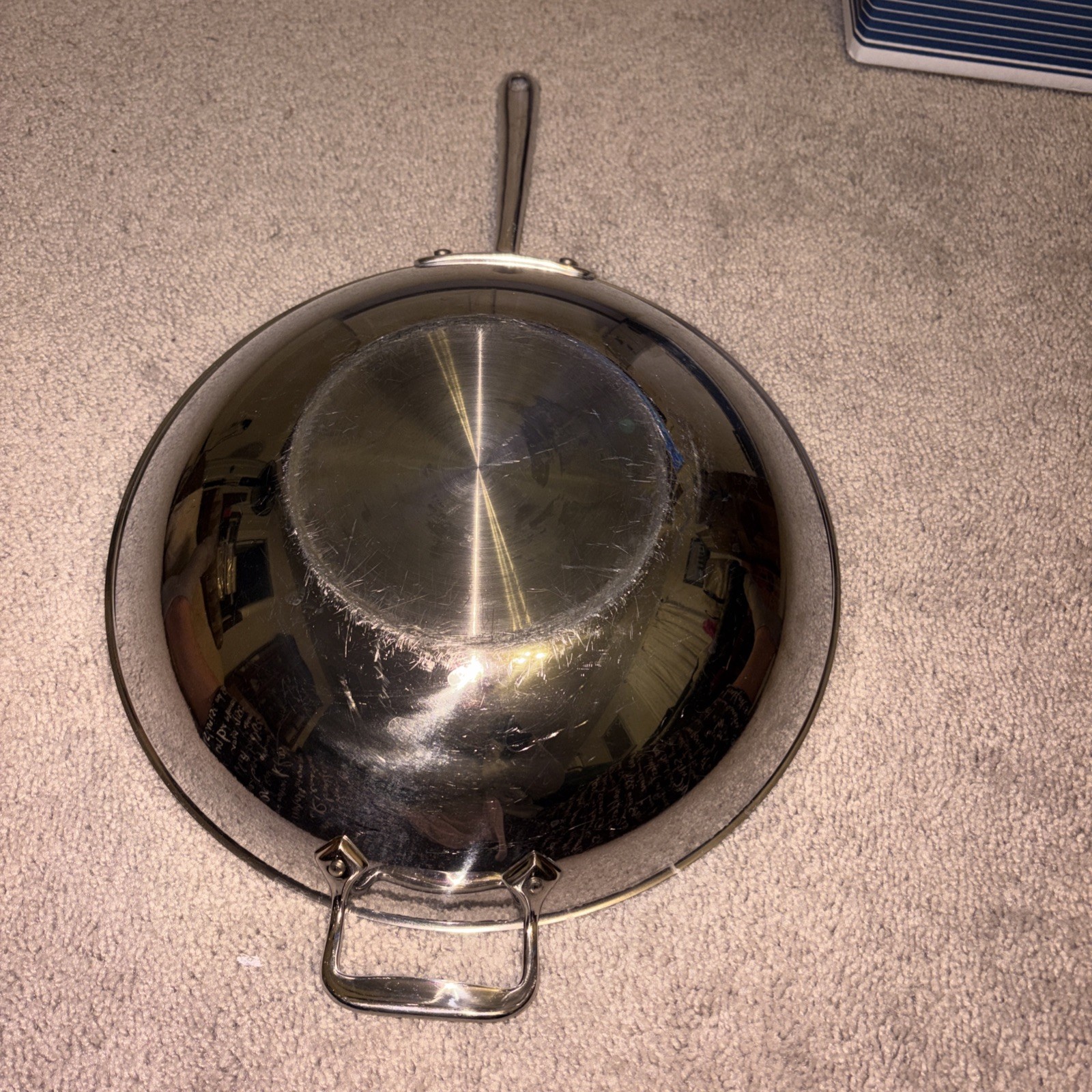 All-Clad D3 Wok eStainless Steel