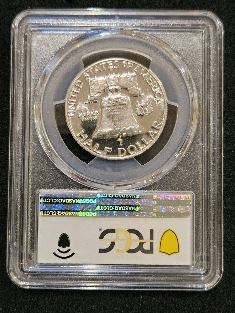 1952 Franklin Silver Proof Half Dollar ~ PCGS PR64 ~ Gold Shield Label