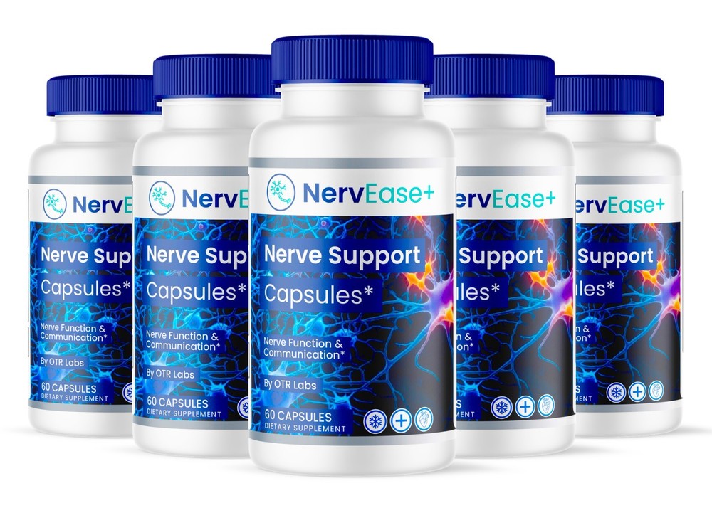 Nervease Pills, Nerv Ease Nerve & Sciatica Relief Support Supplement 300CT