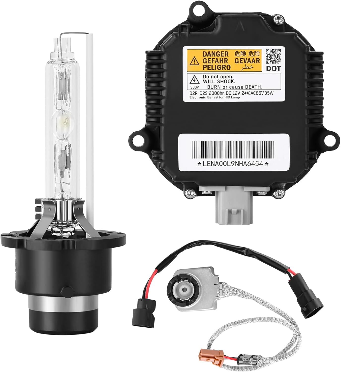 For 2007-2015 Infiniti G35 G37 Q40 Q50 Xenon Ballast Igniter HID D2S Bulb Kit