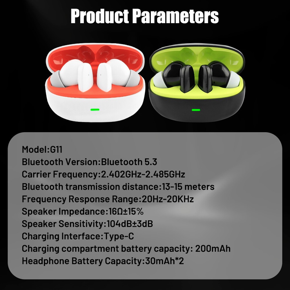 Wireless Bluetooth Translator Earbuds Real-Time Translator Device 144 Languages