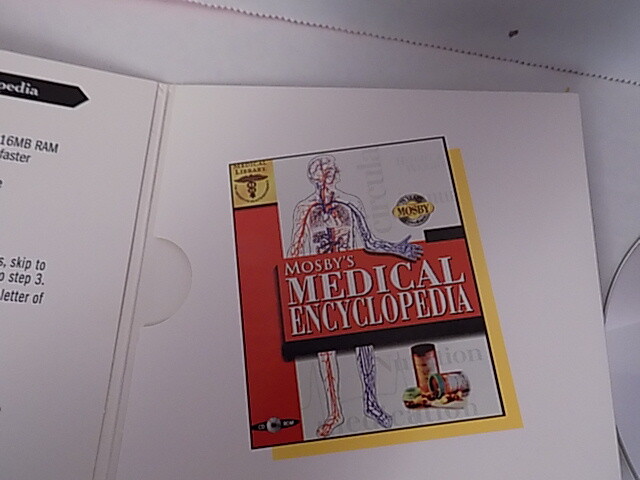 MOSBYS Complete Home MEDICAL Reference ENCYCLOPEDIA (PC,2000) CD ROM Win 95/98