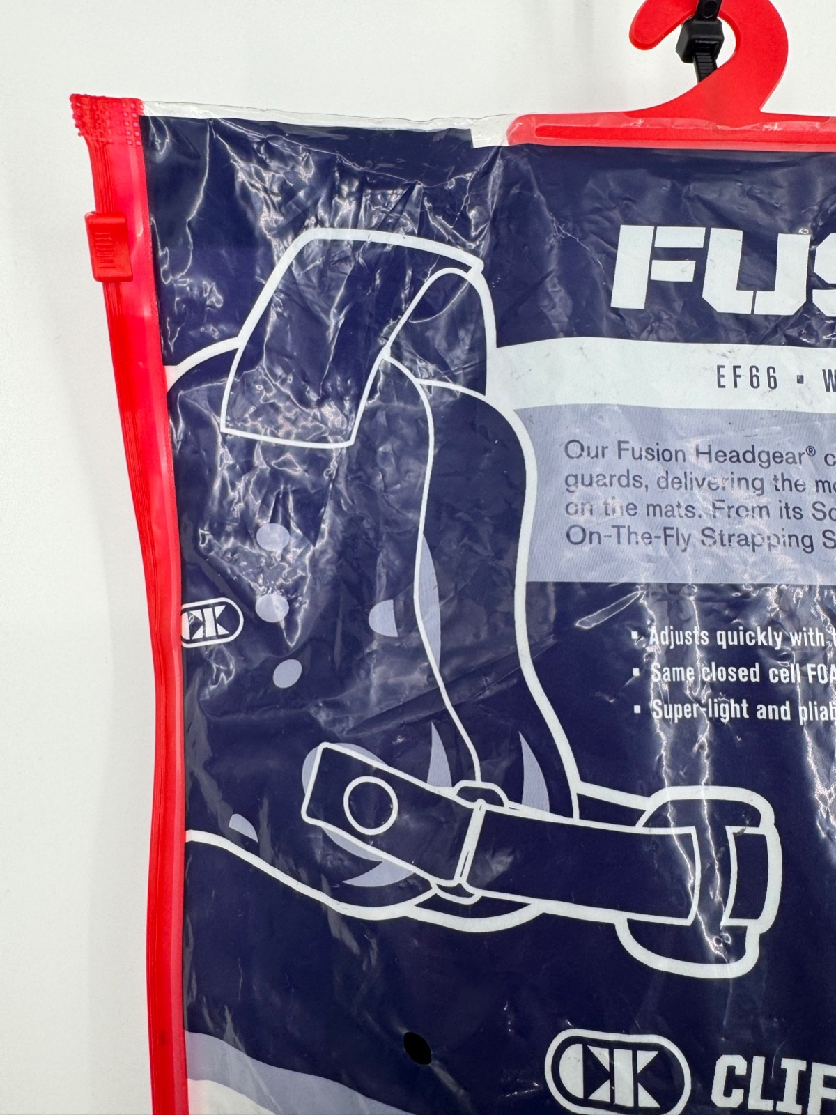 NWT Cliff Keen Fusion Headgear Youth One Size All-Blacked Athletic Wrestling