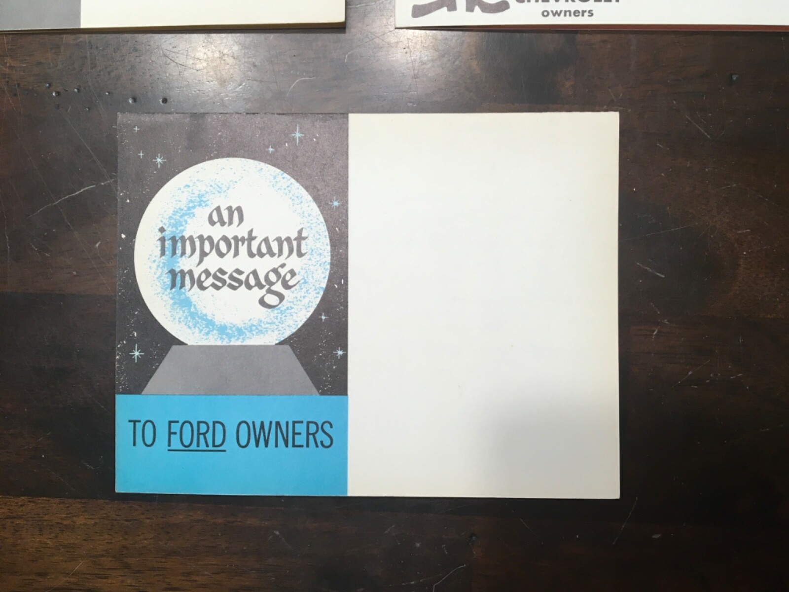 AMC Rambler Factory Dealership 1963 Mailer Set