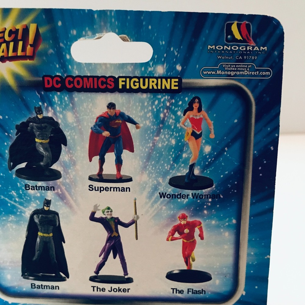 New DC Comics Superman Figurine on Stand