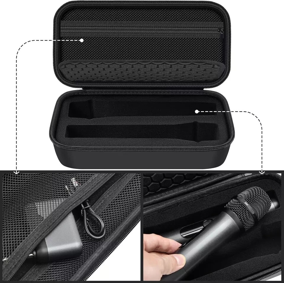 Wireless Microphone Case Compatible JBL Wireless Two Microphone/for JBL Partybox