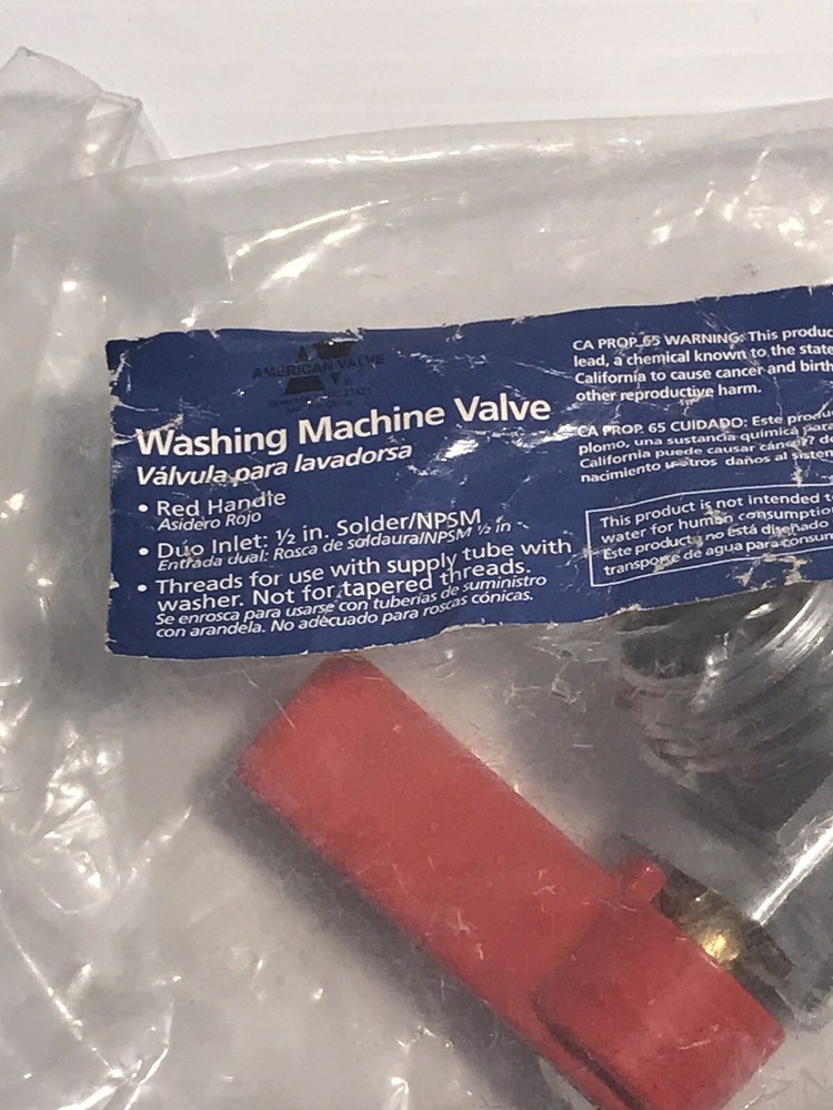 1/2” Wasing Machine Valve WM75LQTR 367488