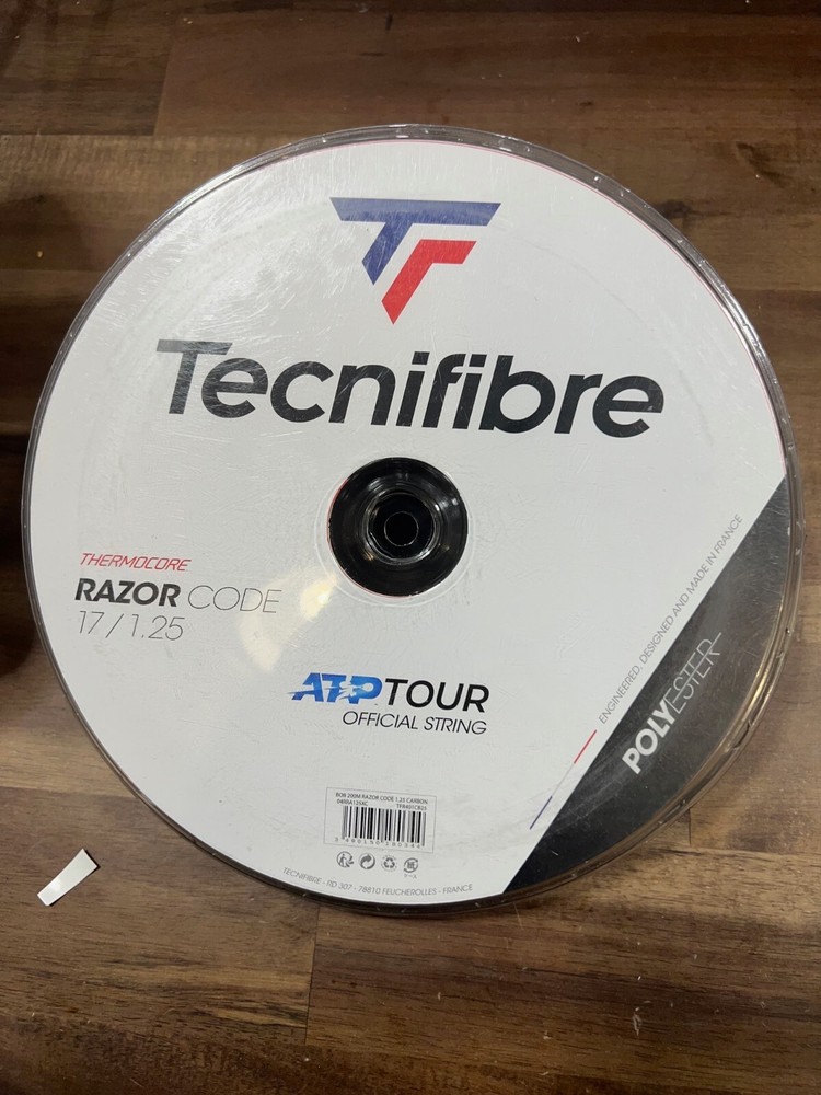 New Tecnifibre Razor Code 17g Reel 660'