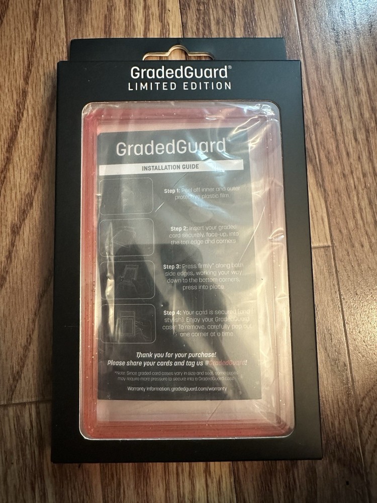 GradedGuard PSA Graded Card Case Guard Protector ROSE Limited Edition