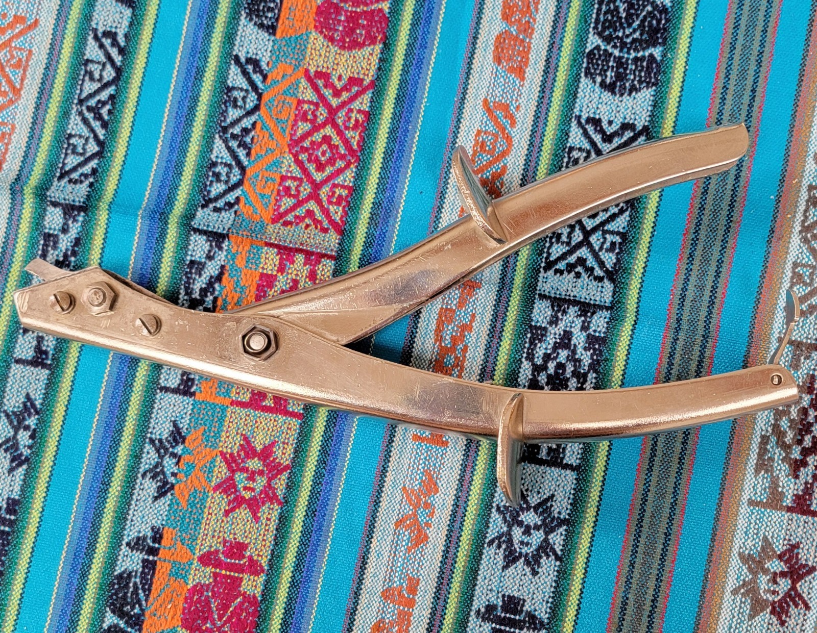 Vintage TIN Snips NIBBLER SHEARS SNIPS SBG EDMA - France 🔥