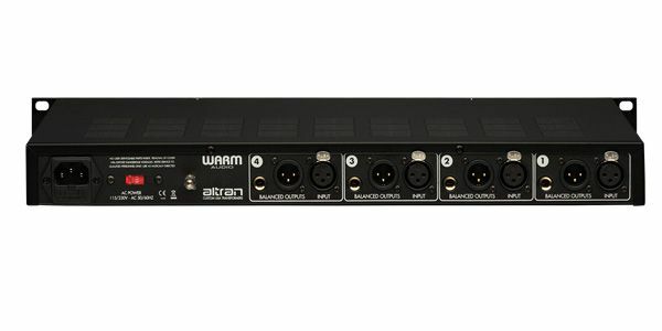 NEW Warm Audio Four Channel Microphone Preamplifier Black